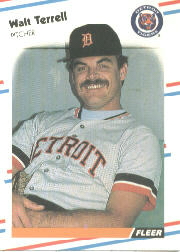 1988 Fleer Baseball Cards      072      Walt Terrell